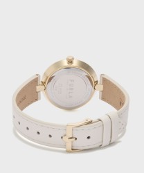 Furla Logo Links orologio da polso 34 mm cinturino in pelle