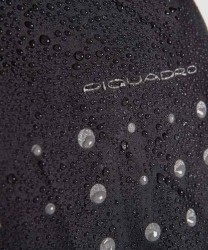 Piquadro cover antipioggia pieghevole per zaino in tessuto nero