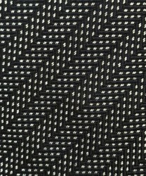 Missoni three-fold zigzag silk tie with black lamé thread