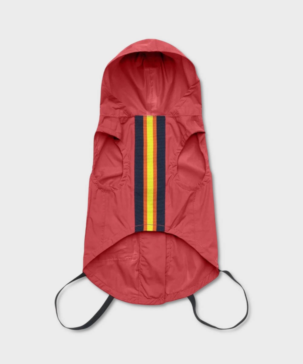 Kway Le Vrai 4.0 Beverly dog coat with hood red...
