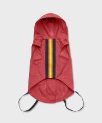 Kway Le Vrai 4.0 Beverly cappotto per cani con cappuccio red