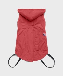 Kway Le Vrai 4.0 Beverly cappotto per cani con cappuccio red
