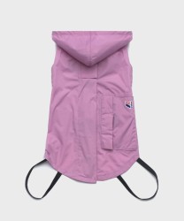 Kway Le Vrai 4.0 Beverly dog coat with hood violet