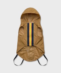 Kway Le Vrai 4.0 Beverly cappotto per cani con cappuccio brown