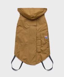 Kway Le Vrai 4.0 Beverly dog coat with hood brown