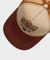 Stetson cappello trucker Barista Company, yellow borgogna