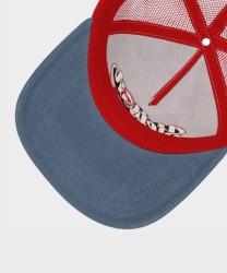 Stetson Baseball Match trucker hat, red blue