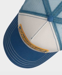 Stetson cappello trucker Vintage, bluette