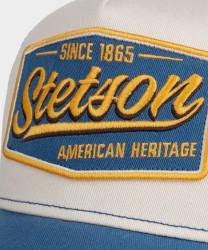 Stetson cappello trucker Vintage, bluette