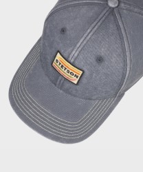 Stetson cappello baseball in cotone, grey