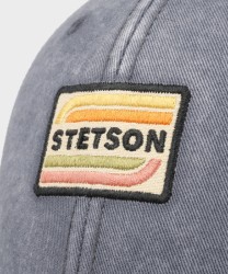 Stetson cappello baseball in cotone, grey