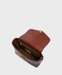 The Bridge Story brown leather shoulder bag