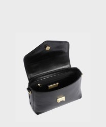 The Bridge Story borsa a mano con tracolla in pelle nera