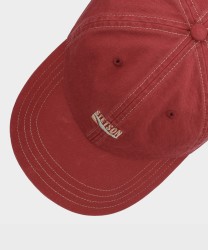 Stetson Wave cotton baseball hat red
