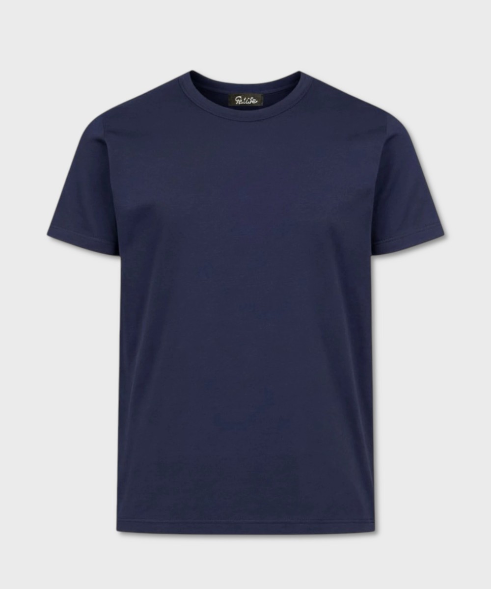 Galise Crew Neck T-Shirt with Half Sleeves in...