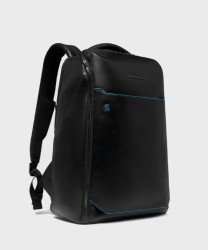 Piquadro Blue Square 2-compartment travel backpack for laptops
