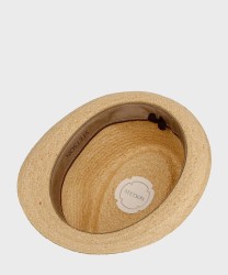 Stetson Trilby Yescott Natural Straw Hat with Band