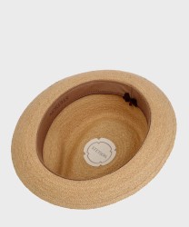 Stetson Player Golf straw hat in natural straw with
