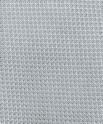 Villa Milano three-fold silk tie with a dotted pattern, silver