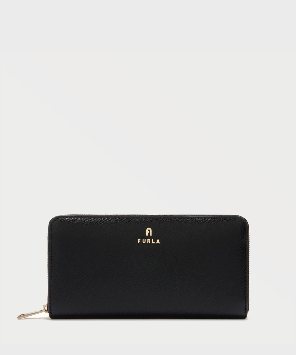 Furla Camelia portafogli XL con zip in pelle...