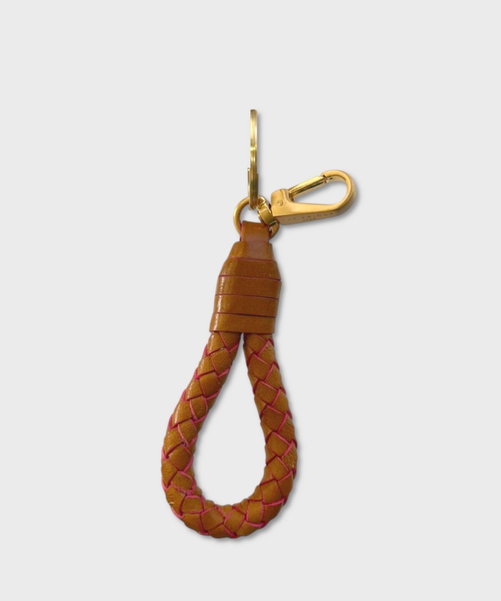 The Bridge Duccio Biscuit Brown Woven Leather...