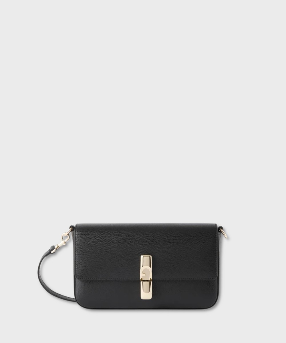 Furla Iride borsa a tracolla in pelle nero black