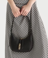 Furla Goccia shoulder bag in black leather