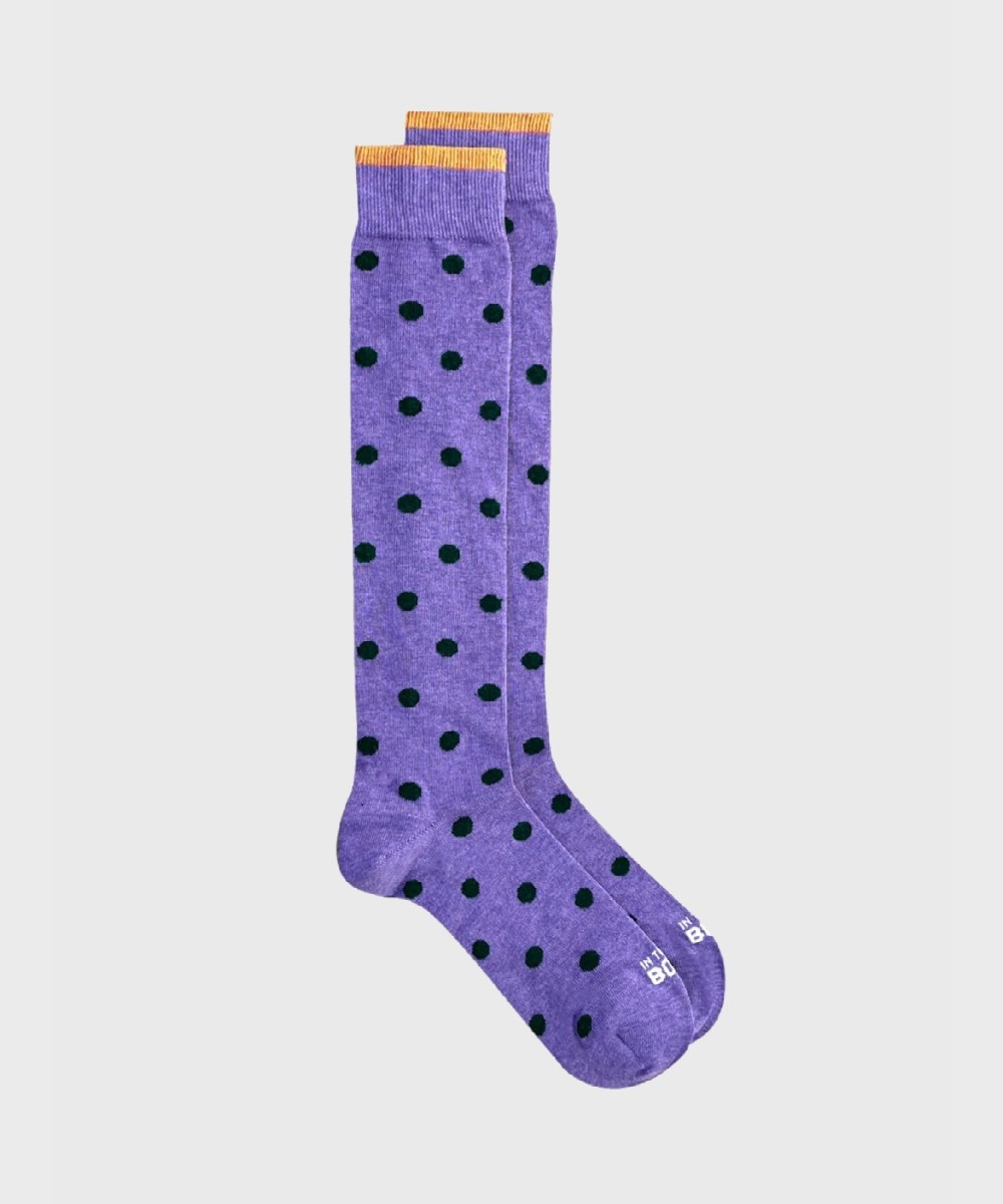 In The Box long cotton socks with two-tone...