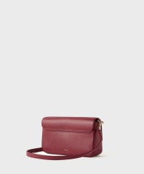 Furla Iride borsa a tracolla in pelle rosso ciliegia