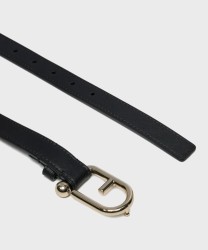 Furla Nuvola cintura a fascia in pelle nera
