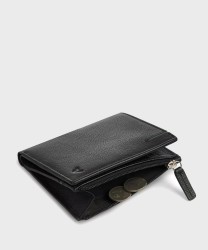 Roncato Liverpool portafogli compatto 8 cc e porta monete, nero
