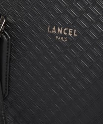 Lancel Paris Charlie cartella porta pc 14'' in pelle nera