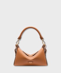 Lancel Paris Louison Leather Hobo Shoulder Bag