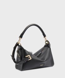 Lancel Paris Louison Leather Hobo Shoulder Bag