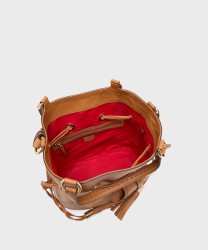 Lancel Paris Premier Flirt borsa secchiello a tracolla in pelle
