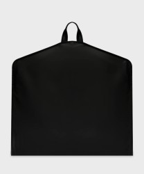 Lancel Paris Mistral Garment Bag in Black Nylon and Leather