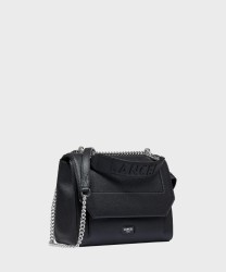 Lancel Paris Ninon borsa a tracolla in pelle nera