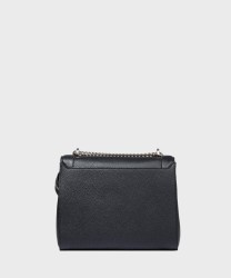 Lancel Paris Ninon borsa a tracolla in pelle nera