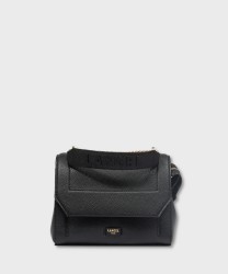 Lancel Paris Ninon borsa a tracolla in pelle nera