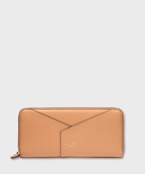 Lancel Paris Enveloppe zip around wallet with coin purse in