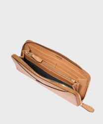 Lancel Paris Enveloppe zip around wallet with coin purse in