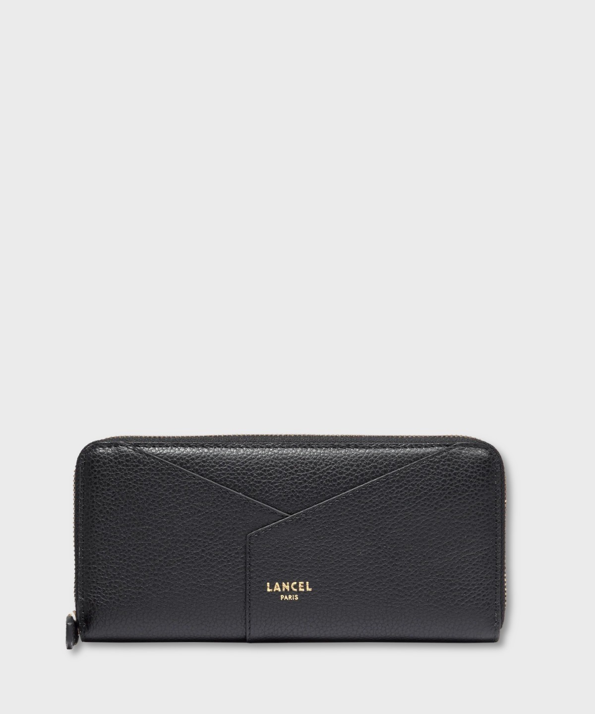 ENVELOPPE DE LANCEL LONG ZIP WALLET BLACK