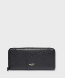 Lancel Paris Enveloppe zip around wallet with coin purse in