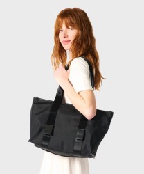 Lancel Paris Mistral Rollabl M foldable shoulder bag in