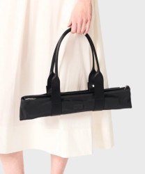 Lancel Paris Mistral Rollabl M foldable shoulder bag in