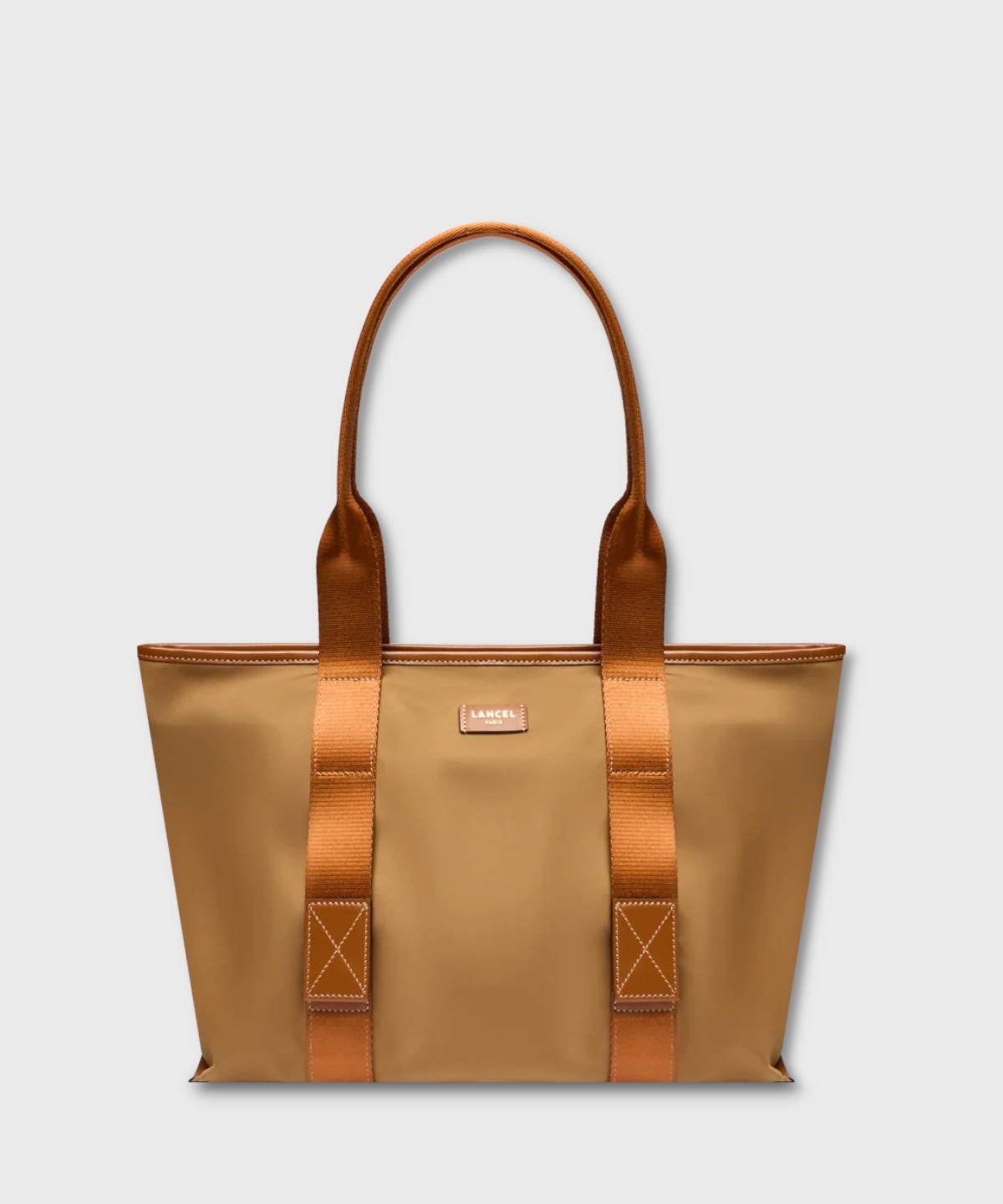 MISTRAL ROLLABL M ZIP TOTE BEIGE