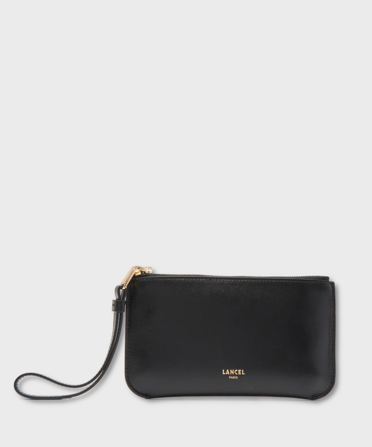 Lancel Paris Origami pochette in pelle nera