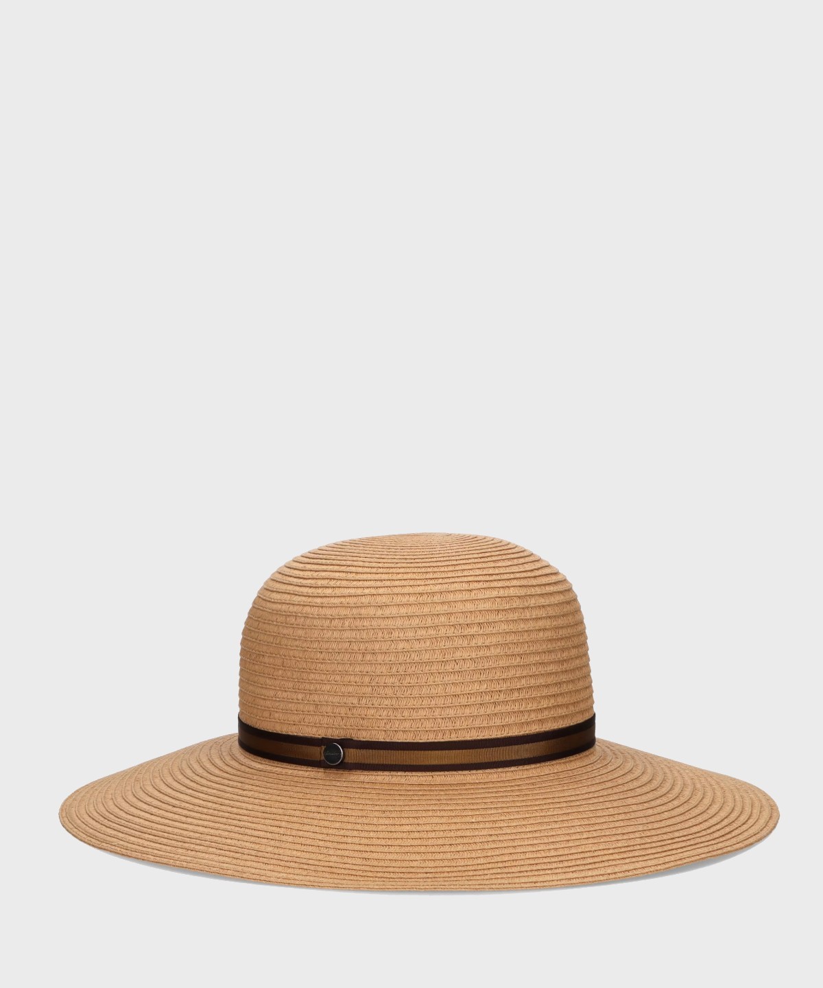 Borsalino Giselle rollable braided hat, lentil