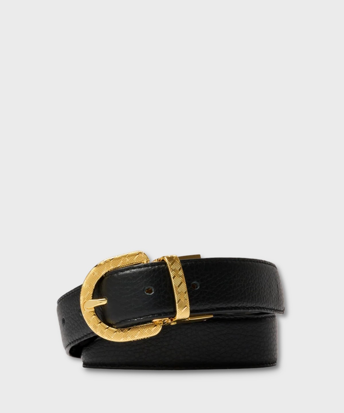 Lancel Paris Monogramma cintura reversibile in...
