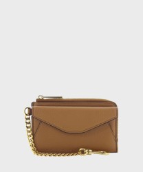 Lancel Paris Enveloppe Leather Credit Card Holder